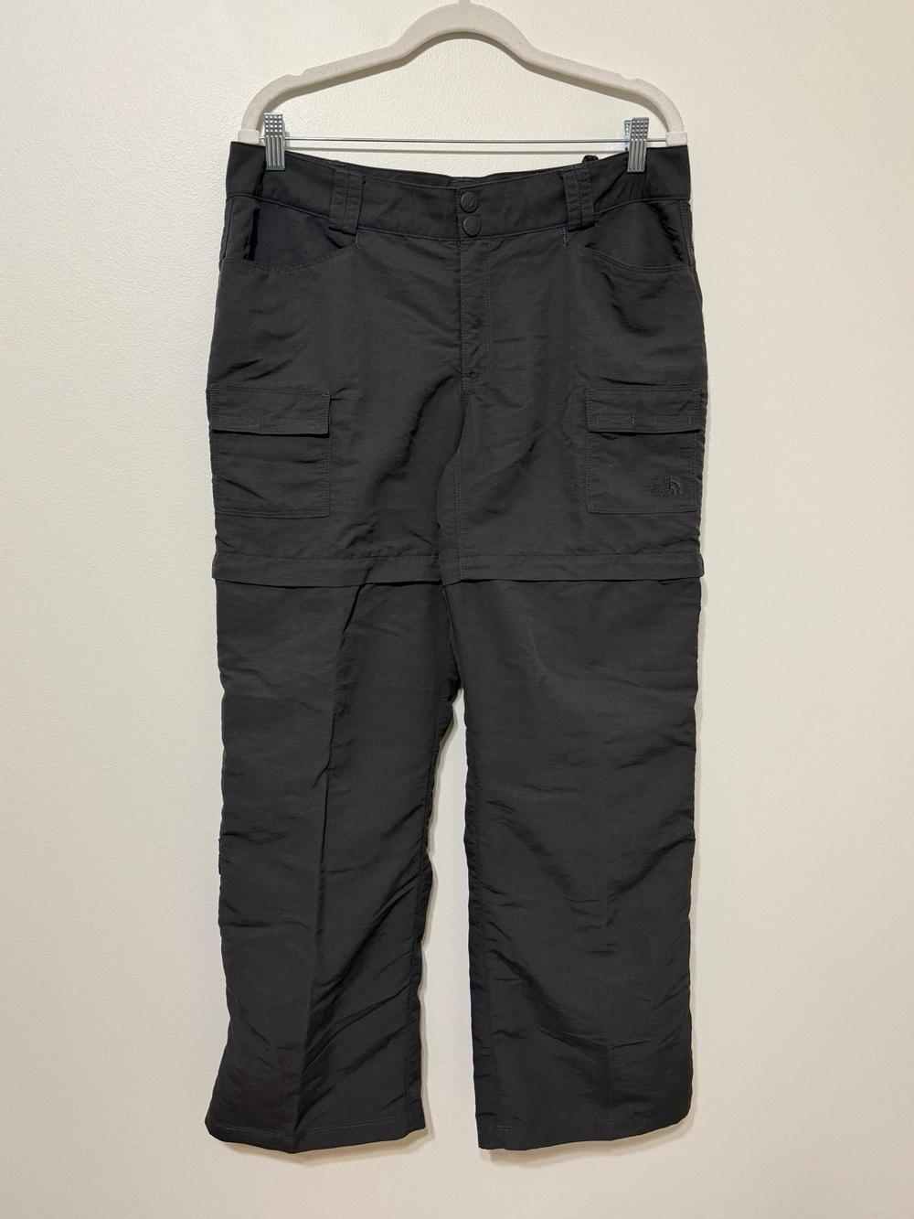 The North Face Women's Convertible Hiking Pants Size 14 Gray